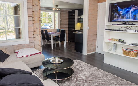 Kiehtäjän Kuohu: Bois, Domicile, Appartement, Salon, Tache De Bois, Dur, Cabane En Rondins