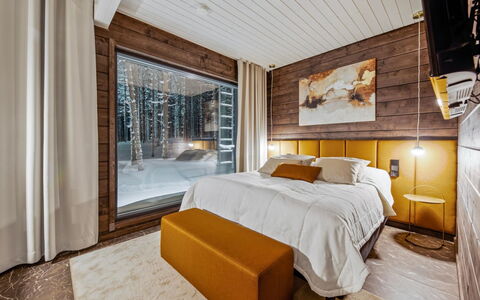Levi Star West a: Voie Navigable, Banque, Cours D'Eau, Lac, Chalet, Forêt, Canal, Réservoir, Cabane En Rondins