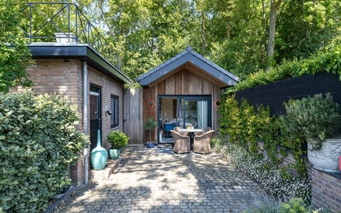 Residence Domburgse Duinen: Bois, Maison, Domicile, Arbuste, Toit, Chalet, Porte, Jardin, Batiments Jardin