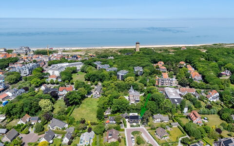 Residence Domburgse Duinen: Paysage, Zone Résidentielle, Vue Du Ciel, Banlieue, Côte, Photographie Aérienne, Baie, Stock Photographie