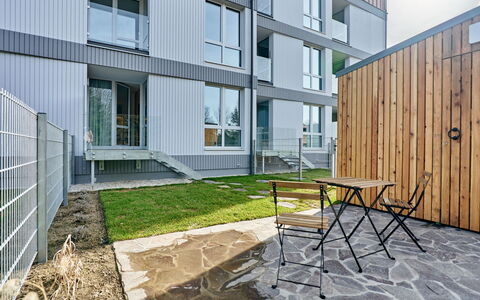 Abertamy 200: Appartement, Composite, Condominium, Balcon, Cour, Siding, Daylighting, Planche, Aluminium