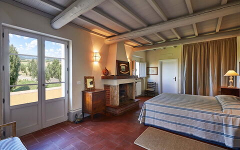 Poggio Cavallino Private Pool, Wifi, Maremma: Meubles, Mur, Domicile, Sol, Pièce, Chaise, Appartement, Chambre, Lit, Lampe