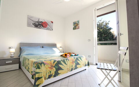 Villetta Elena, Ac, Wifi, Lido Degli Scacchi: Design Intérieur, Meubles, Sol, Appartement, Sol, Chambre, Pièce, Domicile, Lit, Drap De Lit