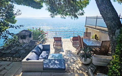Trogir Okrug Gornji 325: Bleu, Plan D'Eau, L'Eau, Cotiers Et Relief Océaniques, Côte, Mer, Mobilier De Jardin, Rive, Océan, Ombre