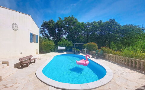 Villa Esterel: Bleu, Piscine, Loisir, Mobilier De Jardin, Jardin, Ombre, Aménagement Paysager, Arrière-Cour, Cour, Recours