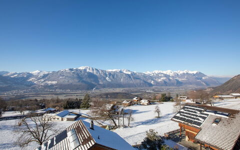 Chalet le Hameau: Montagnes Relief, Neige, Montagne, L'Hiver, Chaîne De Montagnes, Colline, Montagnes, Glacial Relief, Paysage, Maison