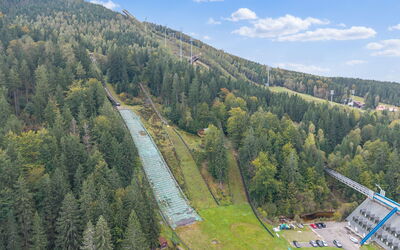 Harrachov 706: Arbre, Paysage, Forêt, Station De Montagne, Pente, Photographie Aérienne, Vue Du Ciel, À Feuilles Persistantes, Mélèze