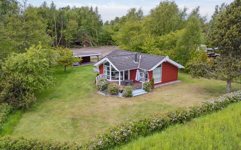 Hjalmine - 225M from the Sea: Végétation, Arbuste, Printemps, Chalet, Jardin, Ombre, Arrière-Cour, Cour, Chaise