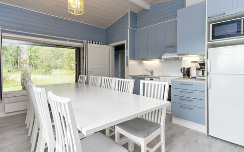 Anttoora B-Sauna: Bois, Plafond, Design Intérieur, Sol, Sol, Meubles, Pièce, Cuisine, Comptoir, Cabinetry