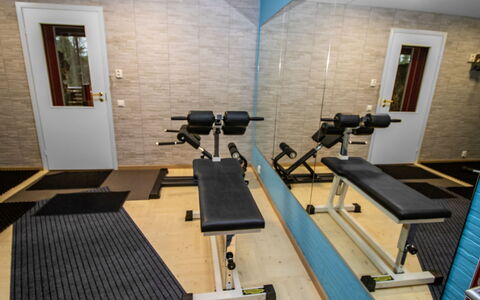 Tuiskukuru a: Sol, Machine D'Exercice Physique, Equipement D'Exercice, Sol, Gym, Design Intérieur, Pièce, Banc, Machine Haltérophilie, Tuile