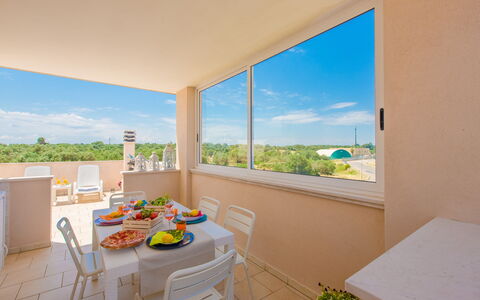 La Nuvola Sui Pedali: Appartement, Chaise, Mobilier De Jardin, Balcon, Recours