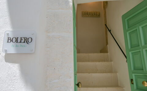 Casa Bolero: Peindre, Plâtre, Accueil Porte