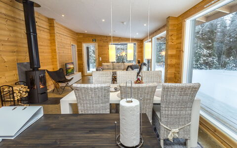 Villa Tuisku: Bois, Meubles, Design Intérieur, Sol, Domicile, Sol, Parquet, Dur, Plafond, Cabane En Rondins