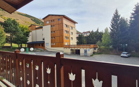 Alpina Lodge: Balcon, Gelé