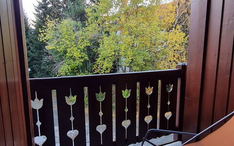 Alpina Lodge: Bois, Dur, Tache De Bois, Daylighting, Balcon, Clôture