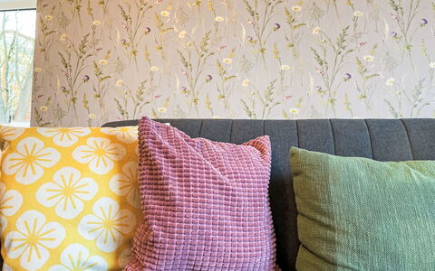 Seeglück: Fond D'Écran, Matériau Naturel, Peindre, Salon, Art Floral