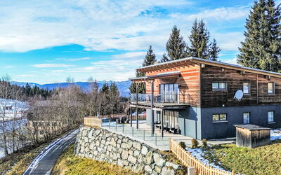 Sankt Urban 200: Ciel, Maison, Domicile, Chalet, Pente, L'Hiver, Mélèze, Gelé, Neige