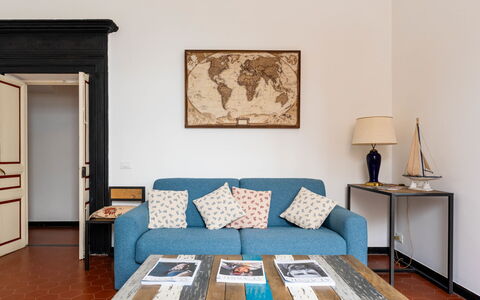Casa Sole Mare: Meubles, Design Intérieur, Sol, Mur, Sol, Bois, Canapé, Pièce, Table, Salon