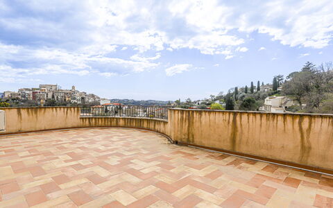 Le Mas de Gattières: Appartement, Cumulus, Balcon