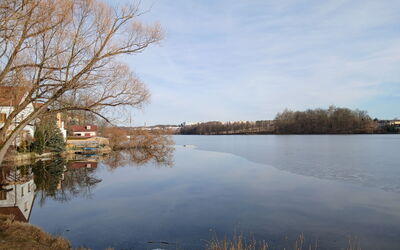 Jindrichuv Hradec 100: Ressources En Eau, L'Eau, Plan D'Eau, Voie Navigable, Branche, Banque, Paysage Naturel, Cours D'Eau, Canal, Réflexion