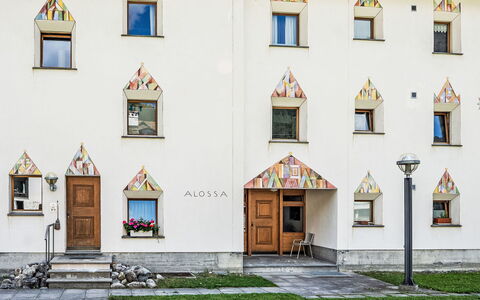 Chesa Alossa: Appartement, Peindre, Daylighting
