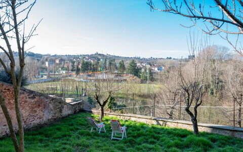 Barbero: Végétation, Paysage, Printemps, Jardin, Lumière Du Soleil, Aménagement Paysager, Arrière-Cour, Ombre, Clôture