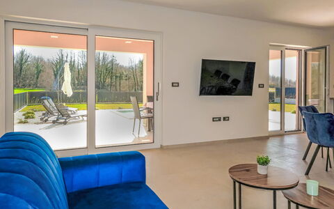 Villa Temelia: Bois, Sol, Sol, Design Intérieur, Meubles, Domicile, Éclairage, Plafond, Salon, Canapé