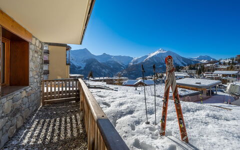 T. Bergerie: Montagne, Chaîne De Montagnes, Station De Montagne, Vallée, L'Hiver, Glacial Relief, Alpes, Neige, Gelé, Crête