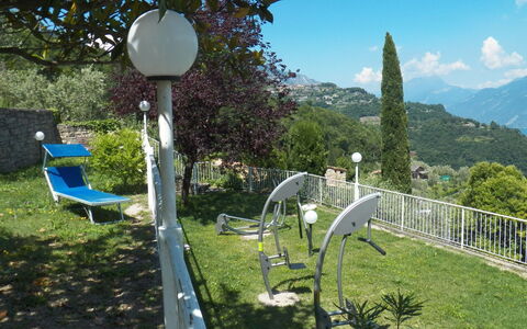 Tremosine 51: Pente, Station De Montagne, Parc, Chemin, Photographie Aérienne, Mélèze