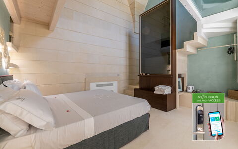 Logement:&nbsp;Russarda - Deluxe Room with Bath Tub - Borgo Bianc