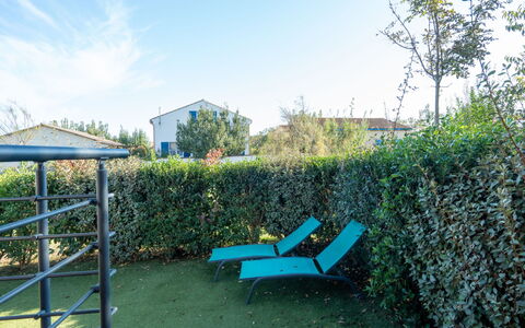 La Dune: Bleu, Arbuste, Ombre, Jardin, Haie, Aménagement Paysager, Pelouse, Clôture, Arrière-Cour, Accueil Escrime