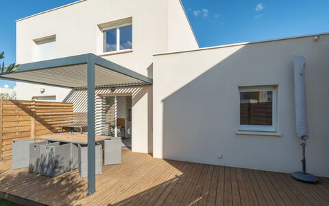La Dune: Toit, Domicile, Composite, Ombre, Balcon, Store, Patio, Structure En Plein Air, Plate-Forme, Conception
