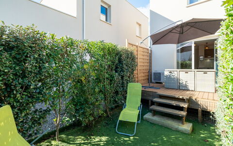 La Dune: Arbuste, Jardin, Ombre, Aménagement Paysager, Arrière-Cour, Cour, Cour, Balcon, Pelouse, Haie