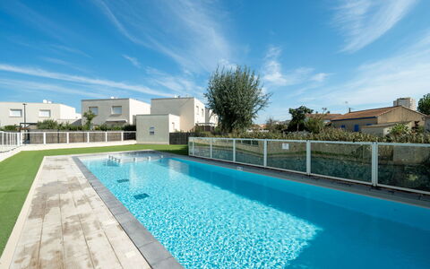 La Dune: Piscine, Zone Résidentielle, Recours, Composite, Aménagement Paysager, Jardin, Ombre, Biens, Caractéristique De L'Eau, Thermes