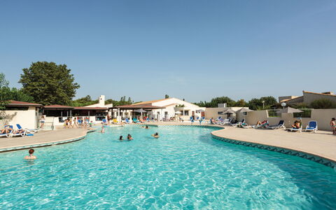 Cap D'Agde 635: Piscine, Des Loisirs, Mobilier De Jardin, Recours, Loisir, Vacances, Balancelle, Parapluie, Ombre