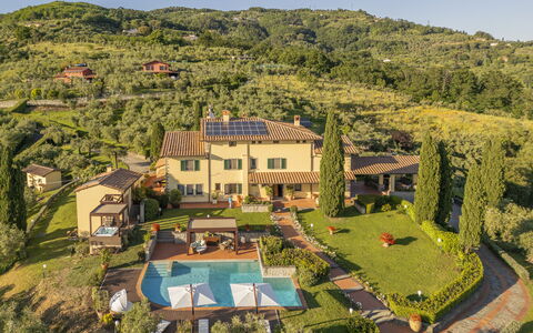 Villa Alessia Luxury: Vue Du Ciel, Biens, Photographie Aérienne, Eco Hôtel, Villa, Recours, Piscine