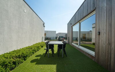Bredene 484: Jardin, Pelouse, Béton, Gazon Artificiel, Aménagement Paysager, Cour, Cour, Arrière-Cour, Daylighting