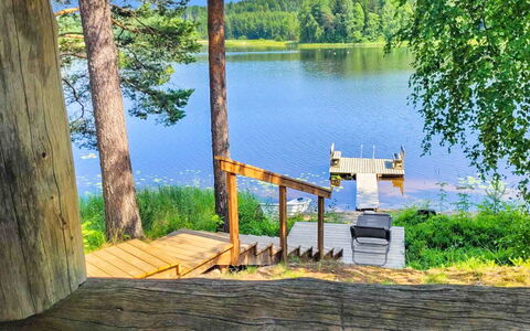 Kelokki: Bois, Paysage Naturel, Banque, Lac, Forêt, Dur, Réservoir, Rive, Planche, Quai