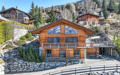 Chalet Roose: Maison, Domicile, Chalet, Pente, Mélèze, Village, Village De Montagne, Cabane En Rondins, Alpes, Porche