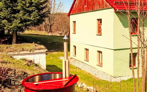 Lipno Garden and Relax: Chalet, Pelouse, Jardin, Ferme, Village, Cour, Arrière-Cour, Siding