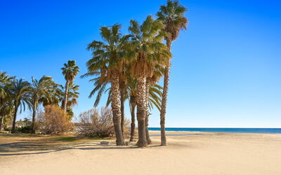 Cambrils 643: Bleu, Plage, Été, Paysage, Le Sable, Côte, Tronc, Mer, Tropiques, Cotiers Et Relief Océaniques