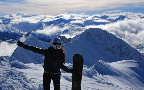 Davos 690: Ciel, Montagnes Relief, Montagne, Neige, L'Hiver, Des Loisirs, Chaîne De Montagnes, Glacial Relief, Loisirs De Plein Air