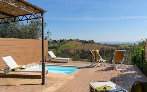 Casa Meletta: Piscine, Mobilier De Jardin, Meubles, Balancelle, Recours, Composite, Eco Hôtel, Ombre, Plate-Forme, Chaise