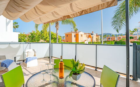 Las Dunas Oliva Nova: Meubles, Chaise, Ombre, Recours, Eco Hôtel, Mobilier De Jardin, Table Cuisine Et Salle A Manger, Plante D'Appartement, Balcon