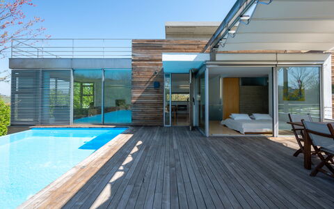 Stordita: Piscine, Composite, Mobilier De Jardin, Plate-Forme, Loisir, Recours, Eco Hôtel, Ombre, Conception, Dur
