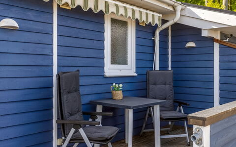Jelke - 500M from the Sea: Maison, Toit, Domicile, Chalet, Biens, Ferme, Villa, Porche, Siding