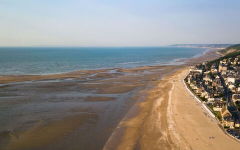 Les Jardins de Cabourg: L'Eau, Plan D'Eau, Environnement Naturel, Côte, Plage, Cotiers Et Relief Océaniques, Mer, Rive, Horizon