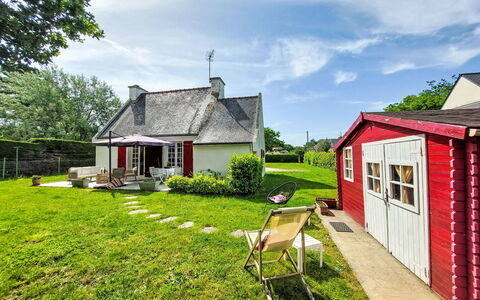 Mer et Campagne: Herbe, Maison, Chalet, Arbuste, Toit, Domicile, Zone Rurale, Jardin, Pelouse