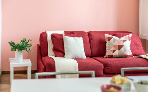 Movie Suite Jesi: Rouge, Meubles, Rose, Design Intérieur, Pièce, Throw Pillow, Coussin, Oreiller, Salon, Peindre