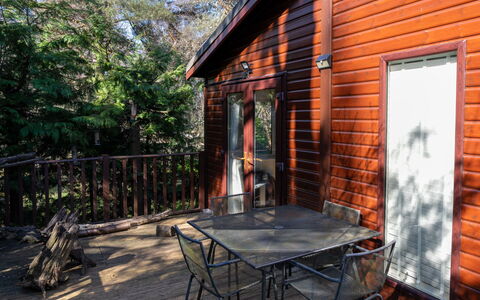 Lodge 7: Bois, Dur, Tache De Bois, Chalet, Cabane En Rondins, Porche, Plate-Forme, Planche, Batiments Jardin, Ombre